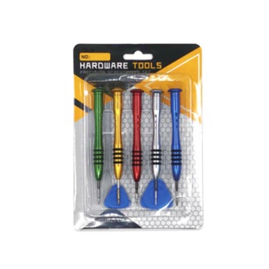 5st multifunktionell skruvmejselsats